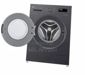 Check Out Original Lg 8kg Front Load Washing Machine(Black)Inverter