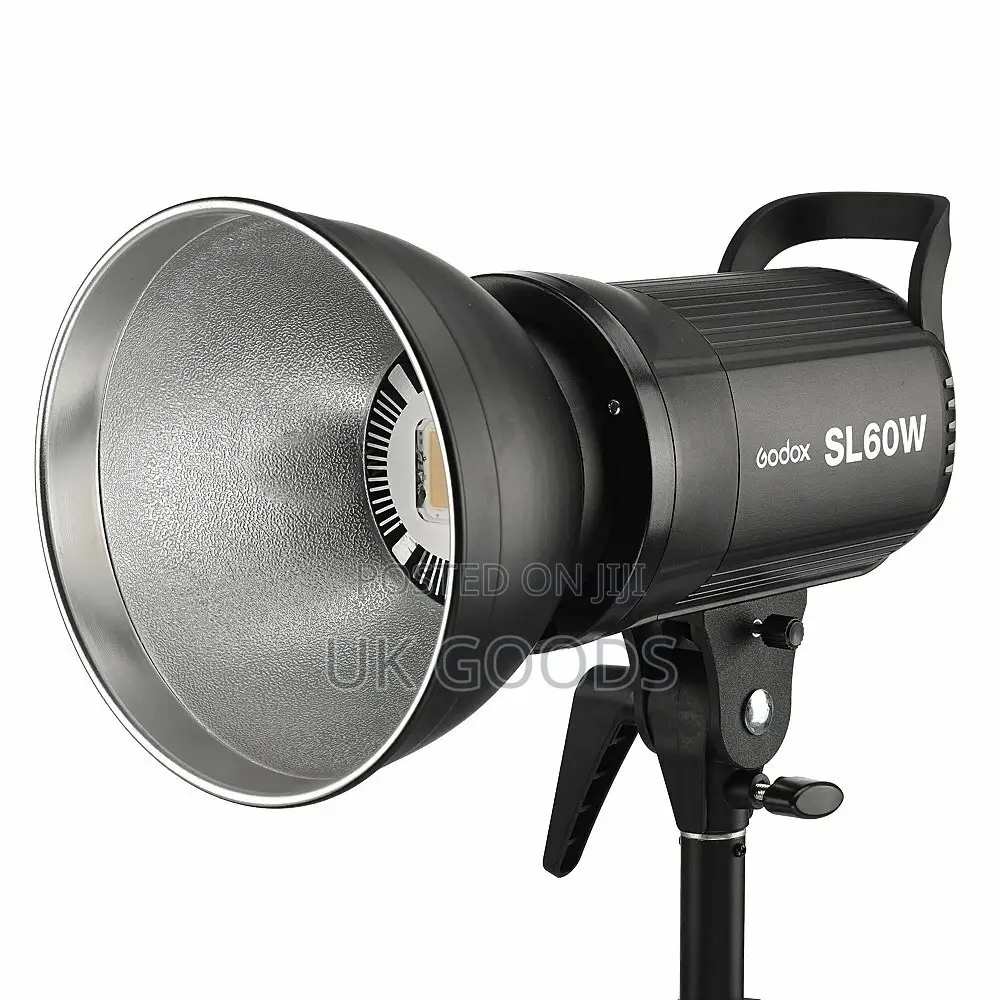 Godox 60w Sl-60w Led Video Light Lamp / 95cm Grid Bowens Softbox