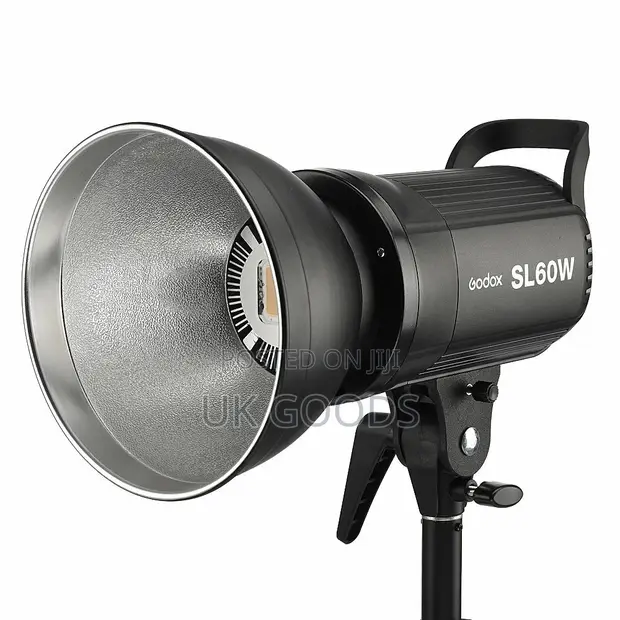 Godox 60w Sl-60w Led Video Light Lamp / 95cm Grid Bowens Softbox