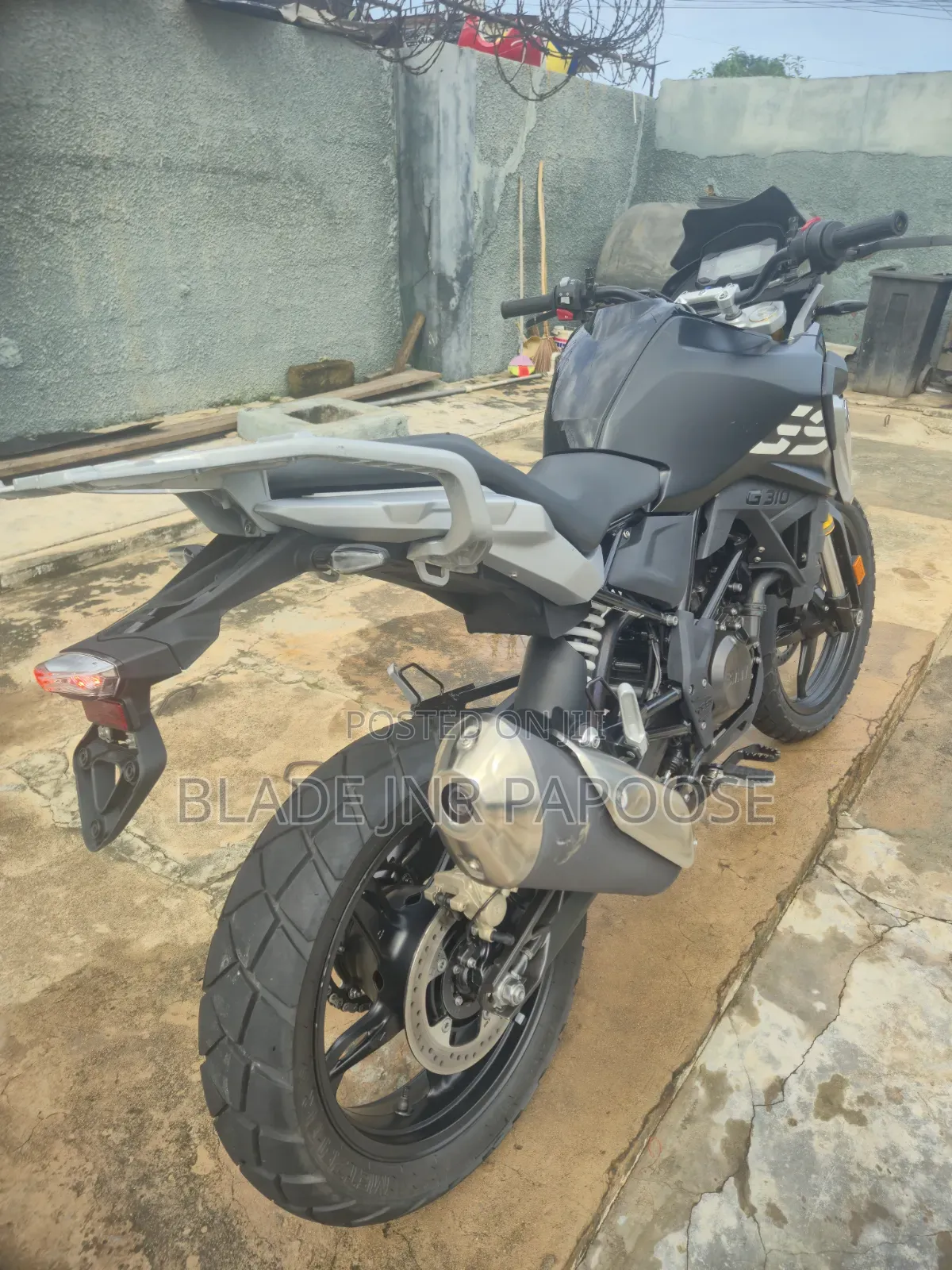 BMW G 310 GS 2024 Black