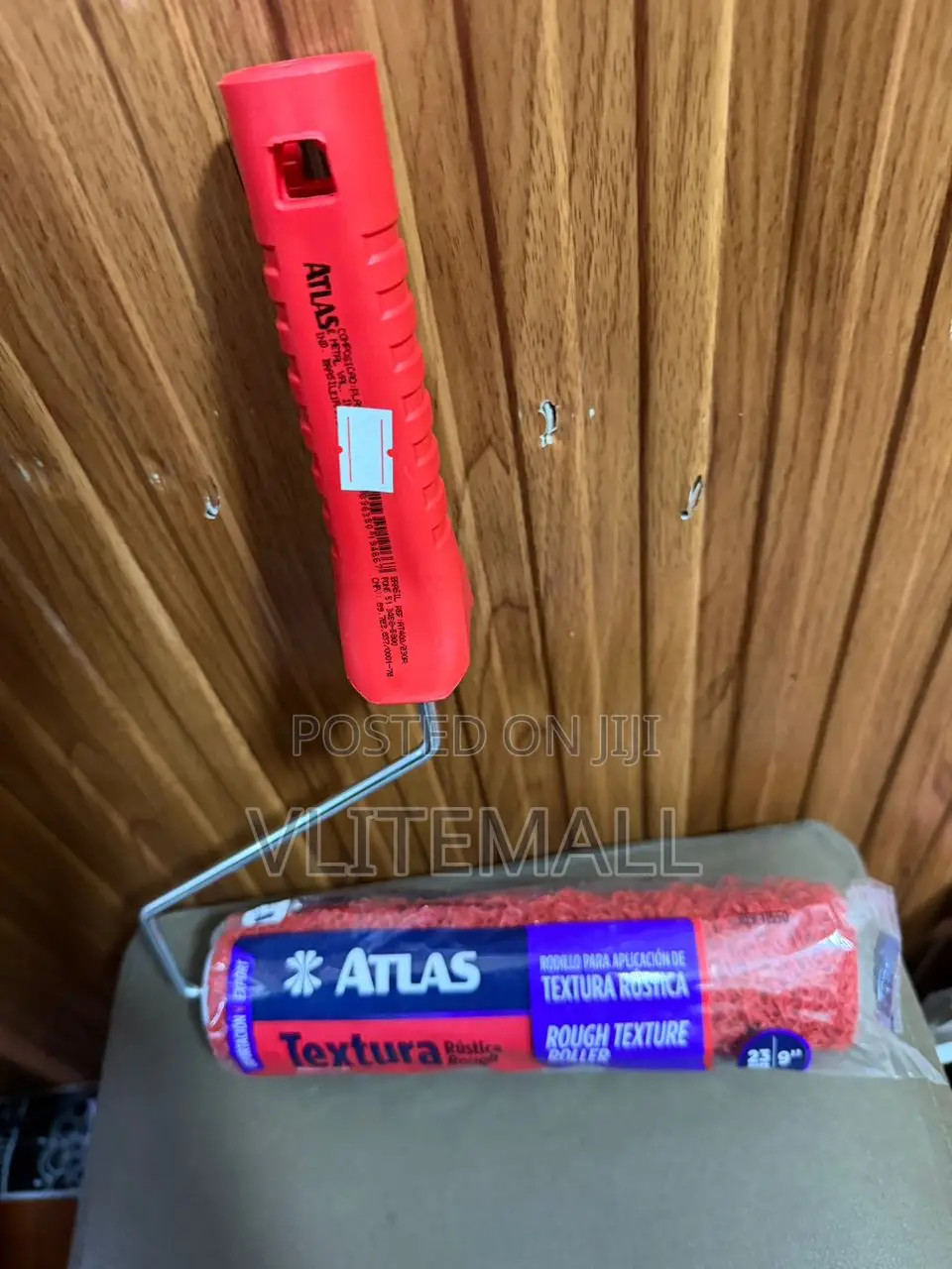 Atlas Rough Texture Roller Red