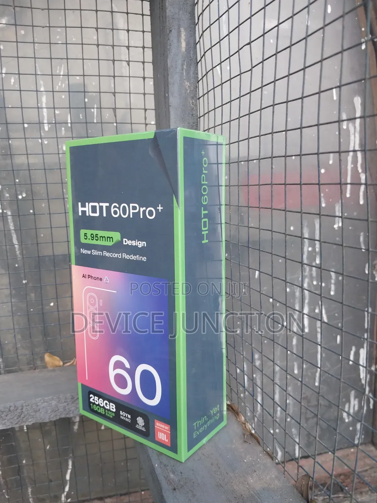 New Infinix Hot 60 Pro+ 256 GB Black