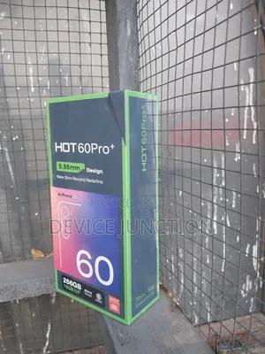 New Infinix Hot 60 Pro+ 256 GB Black