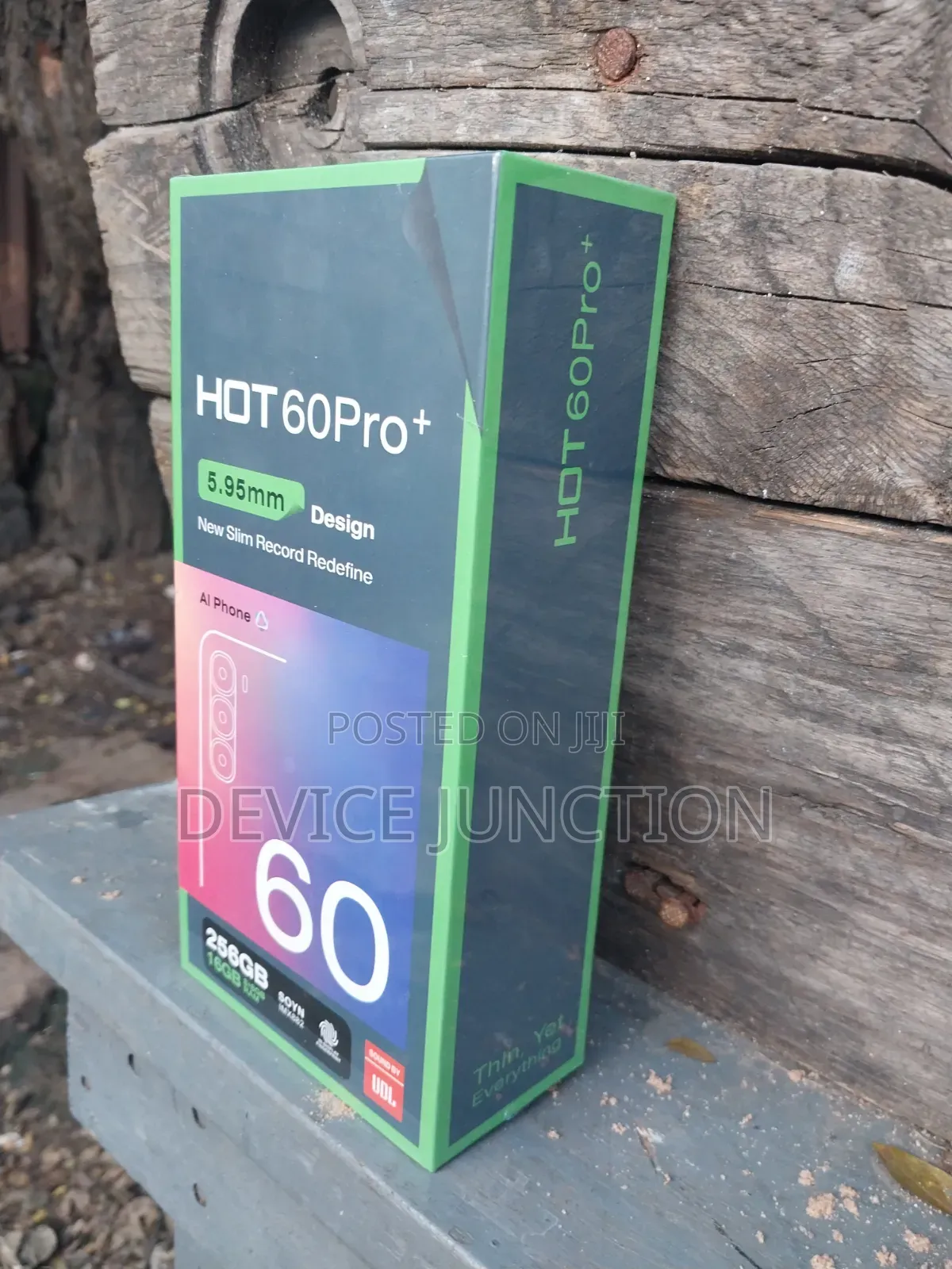 New Infinix Hot 60 Pro+ 256 GB Black