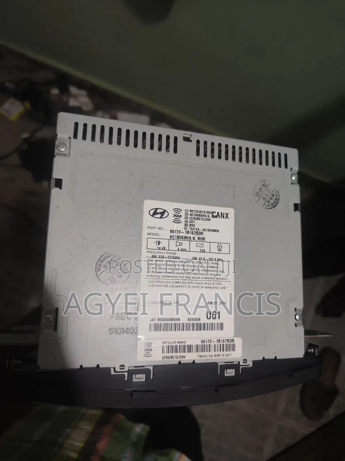 Nissan U16 Car Tape