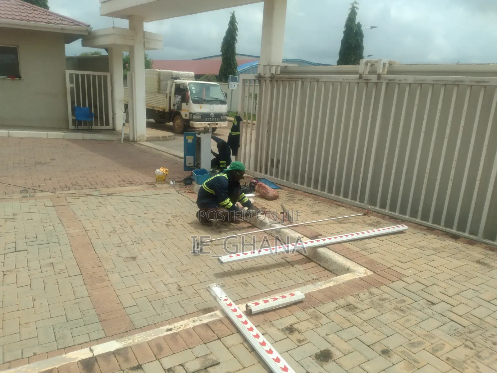 Boom Barrier Installation