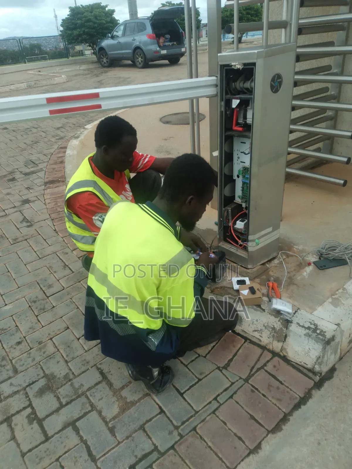 Boom Barrier Installation