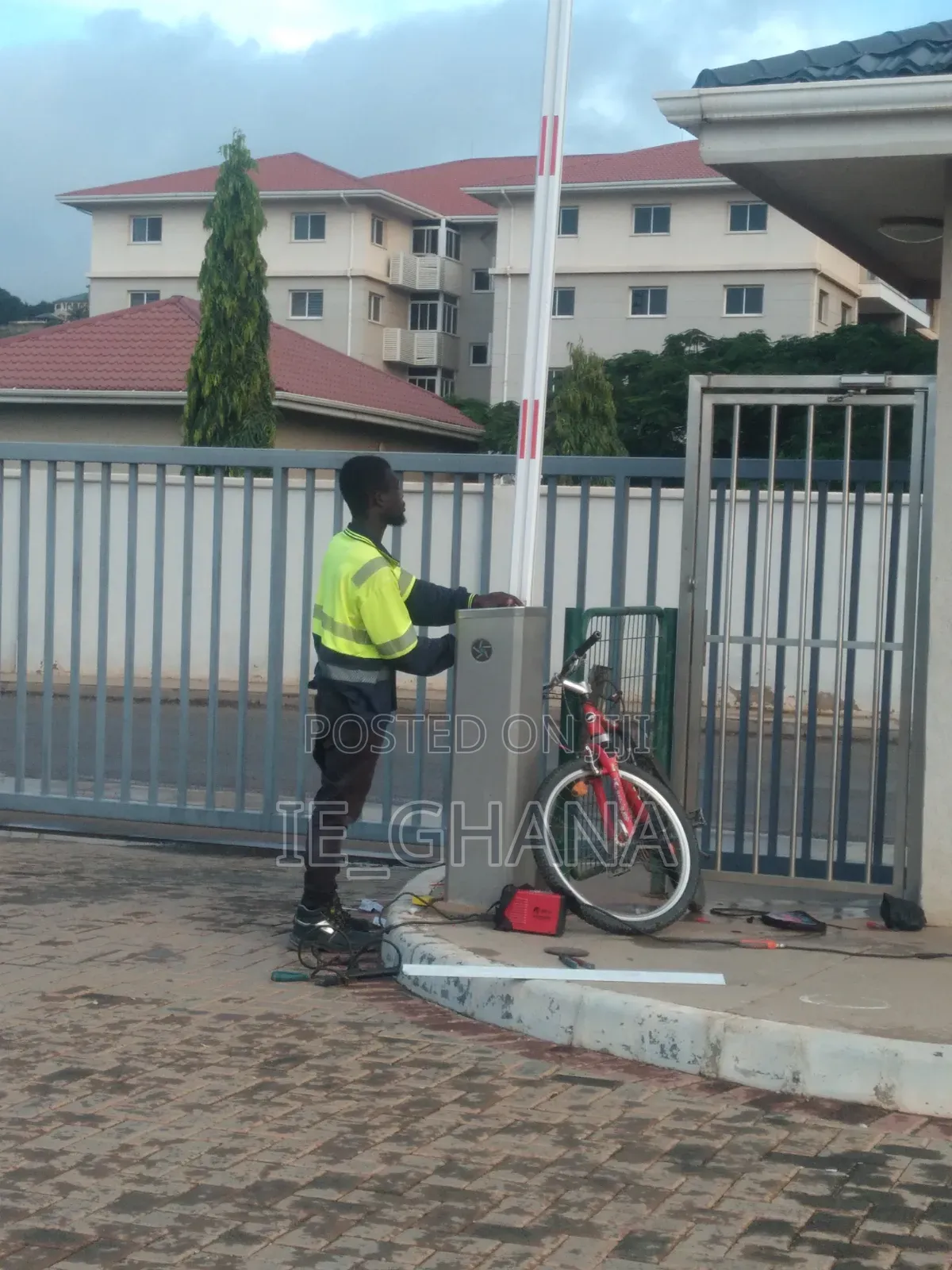 Boom Barrier Installation