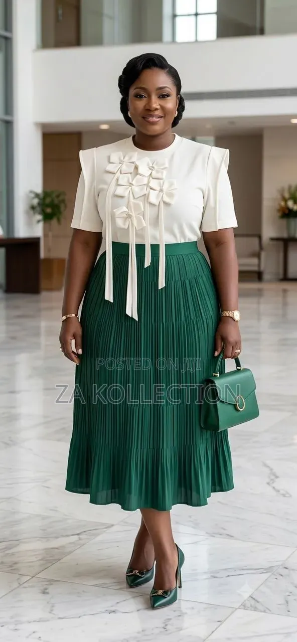 Pretty Ladies Two Piece(Skirt and Top)