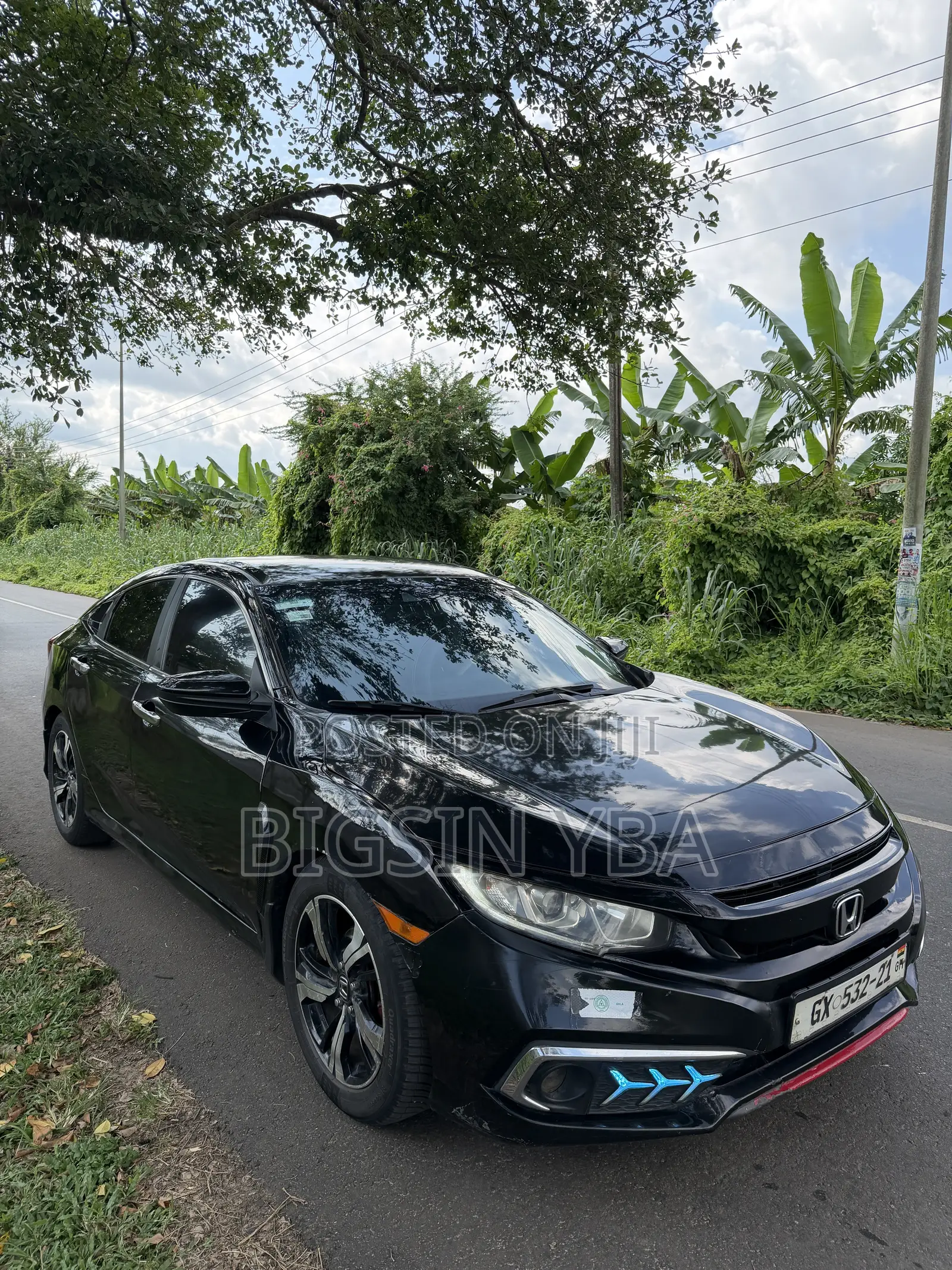 Honda Civic EX Sedan 2019 Black