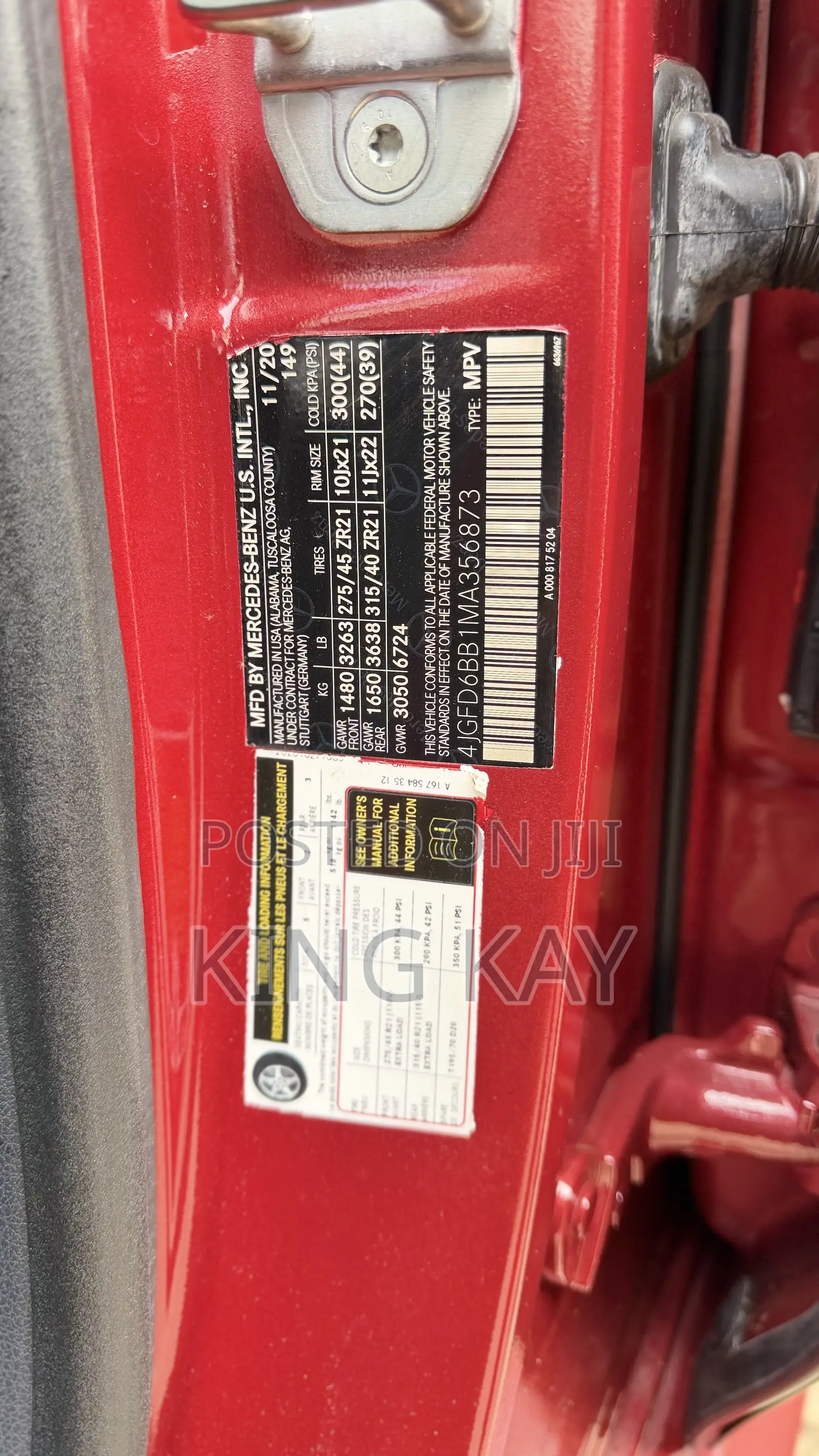 Mercedes-Benz GLE-Class AMG GLE 53 4MATIC 2021 Red
