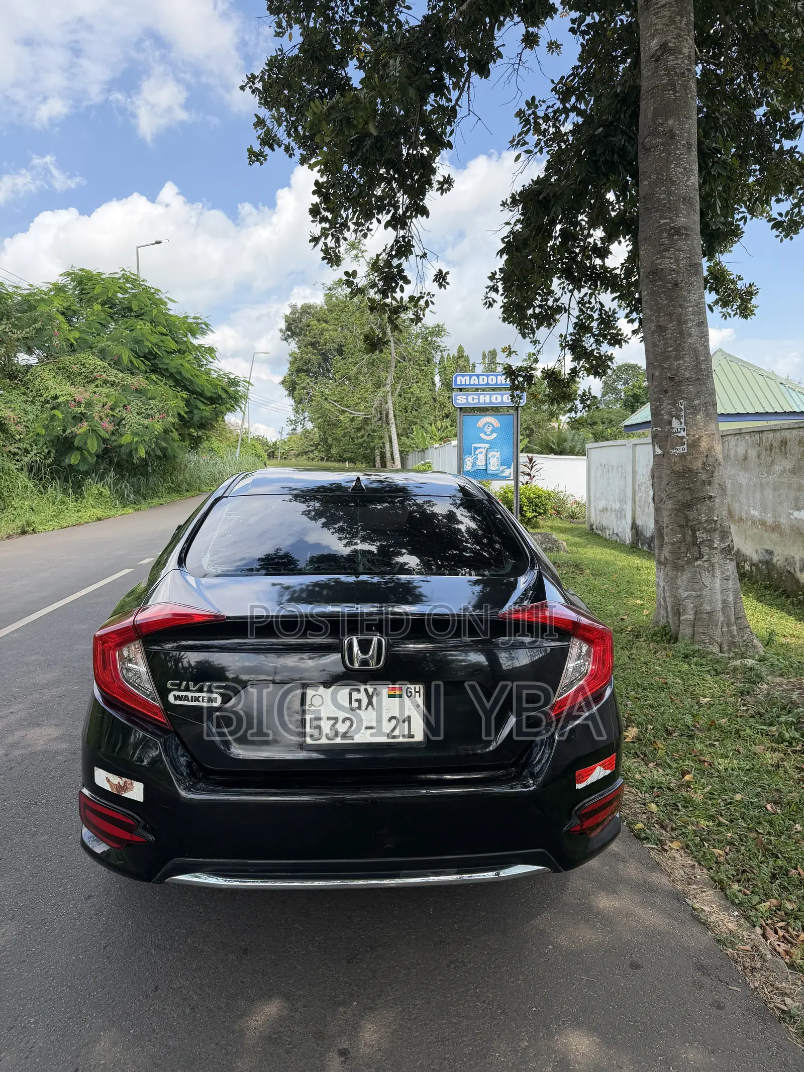 Honda Civic EX Sedan 2019 Black