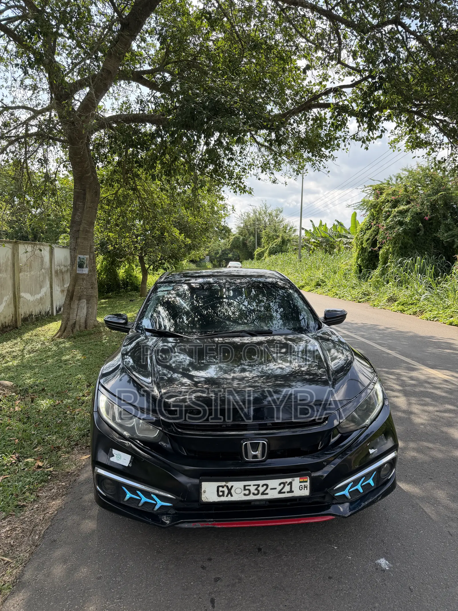 Honda Civic EX Sedan 2019 Black