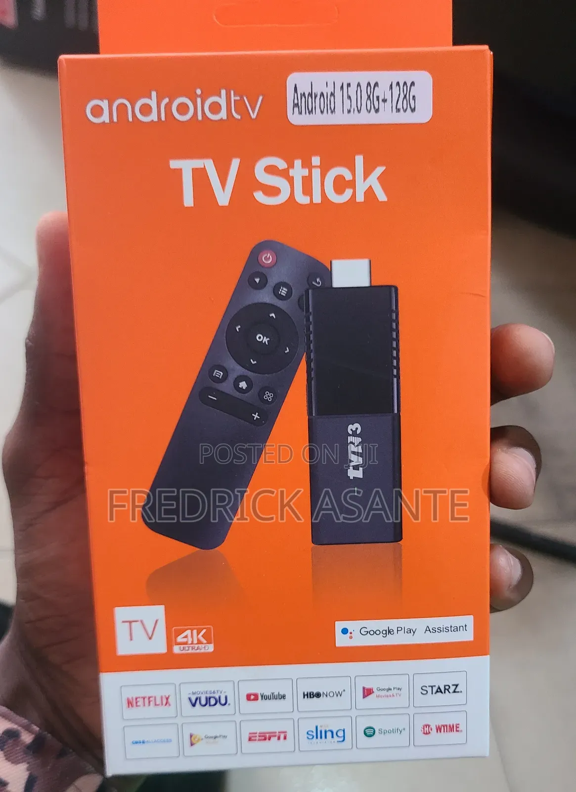 Android Tv Stick – Android 15.0 | 8gb Ram + 128gb Rom