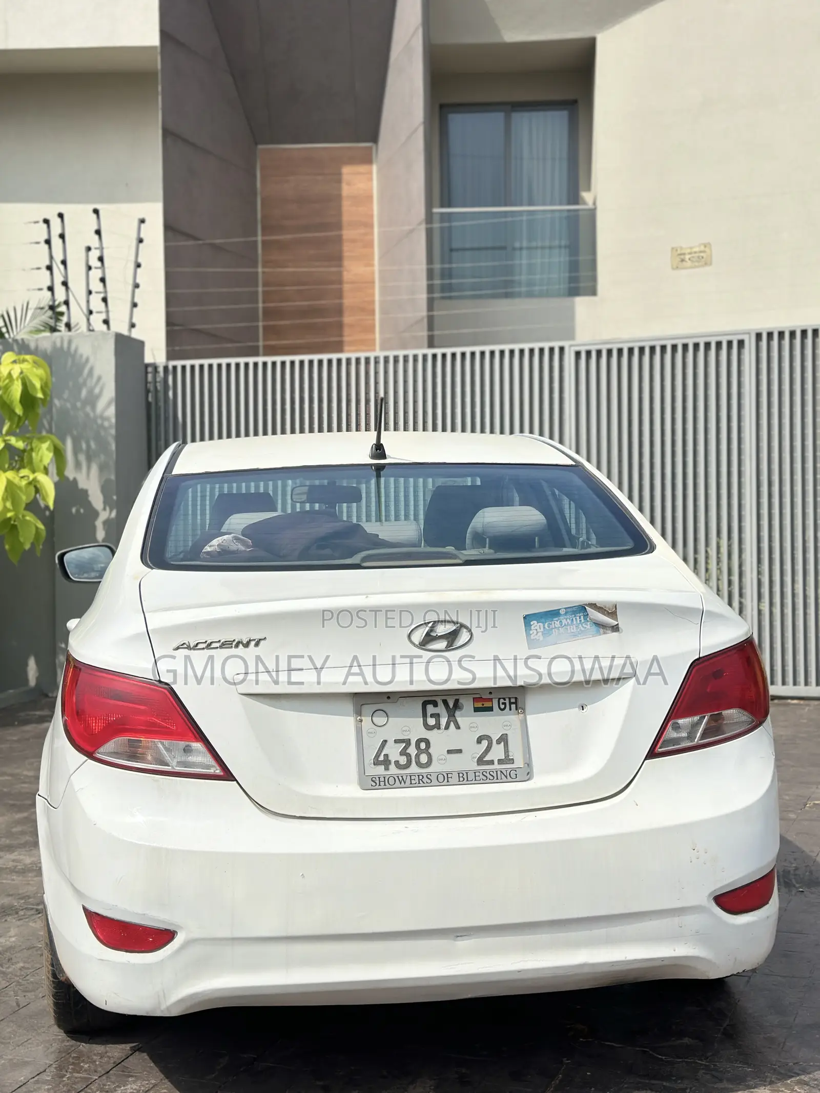 Hyundai Accent GLS 4dr Sedan (1.6L 4cyl 6A) 2015 White