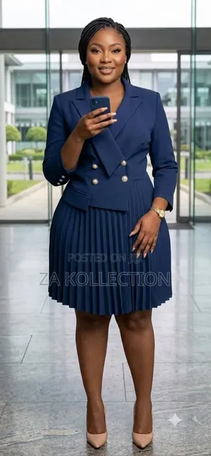Ladies Shirt Like Office Dress