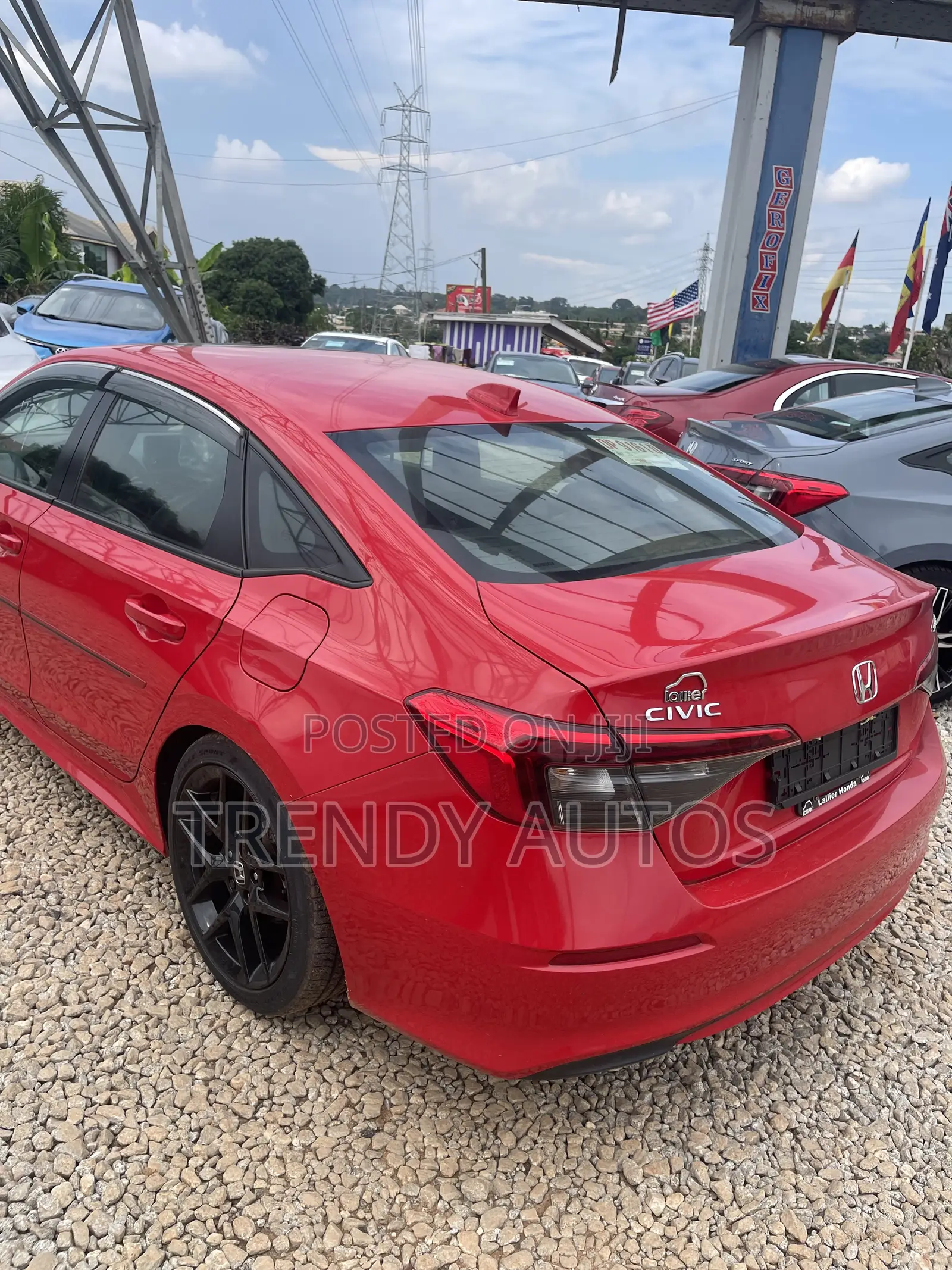 Honda Civic Sport CVT 2024 Red