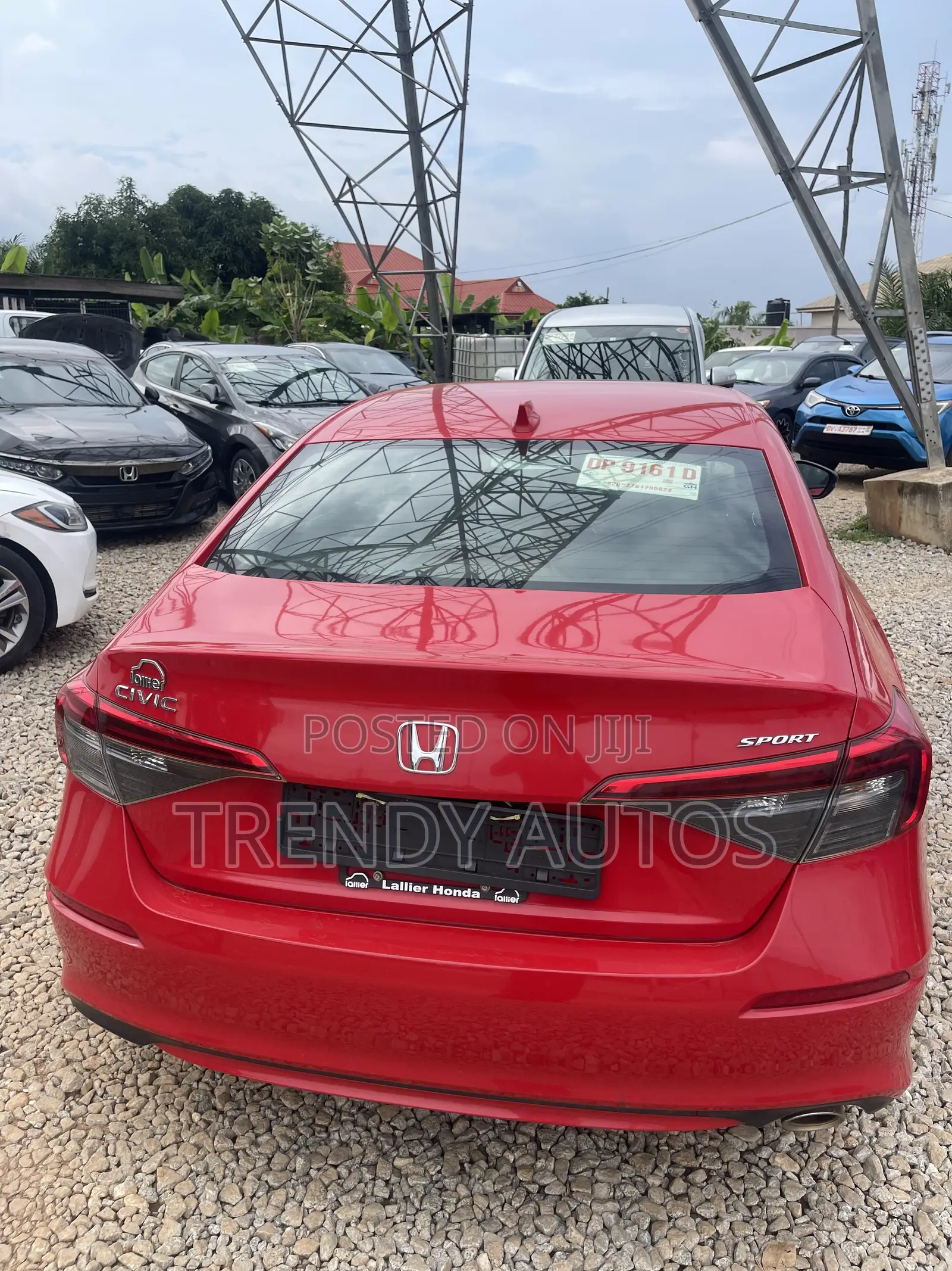 Honda Civic Sport CVT 2024 Red