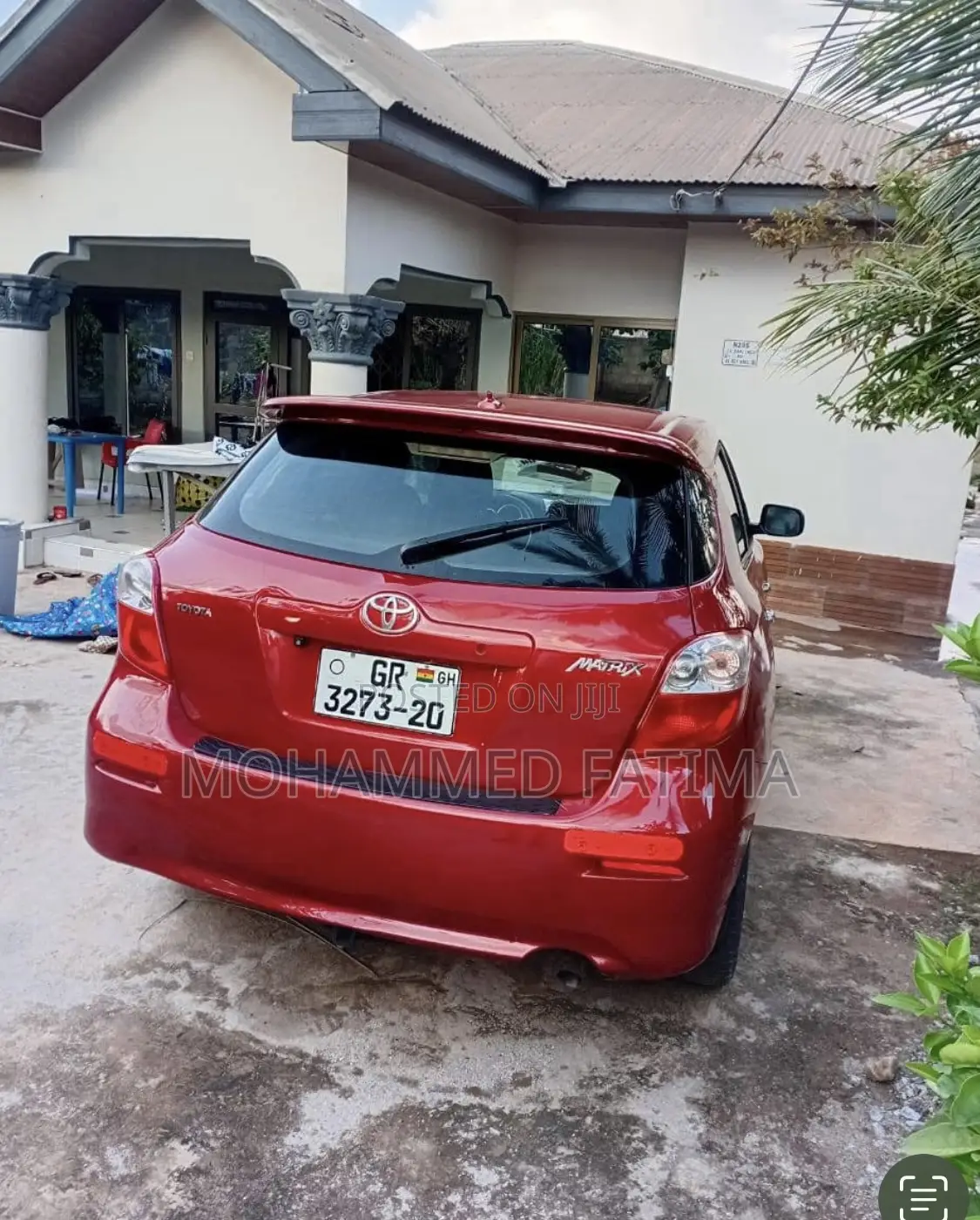 Toyota Matrix Hatchback FWD (1.8L 4cyl 5M) 2008 Red