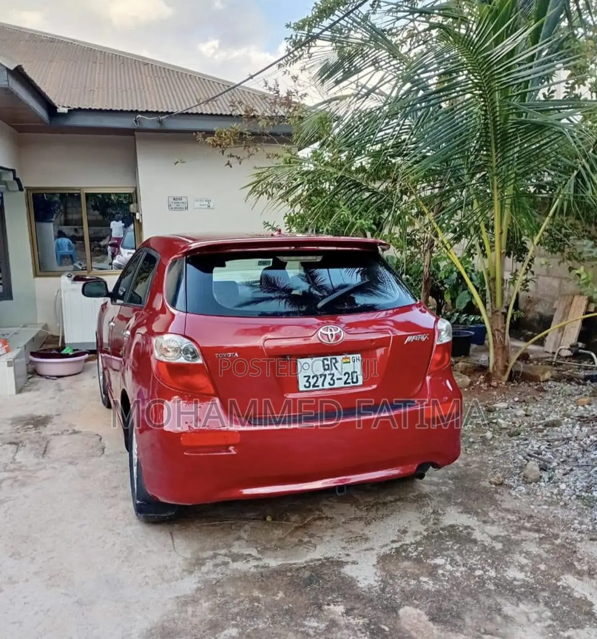 Toyota Matrix Hatchback FWD (1.8L 4cyl 5M) 2008 Red