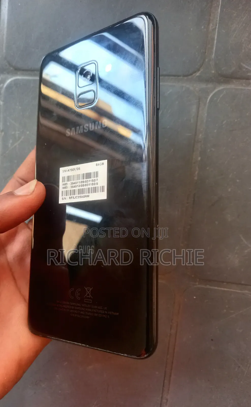 Samsung Galaxy A8 Plus 64 GB Black