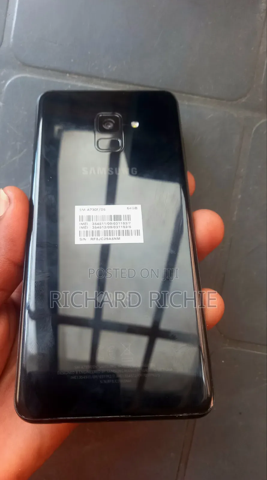 Samsung Galaxy A8 Plus 64 GB Black