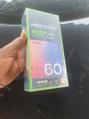 New Infinix Hot 60 Pro+ 256 GB Black
