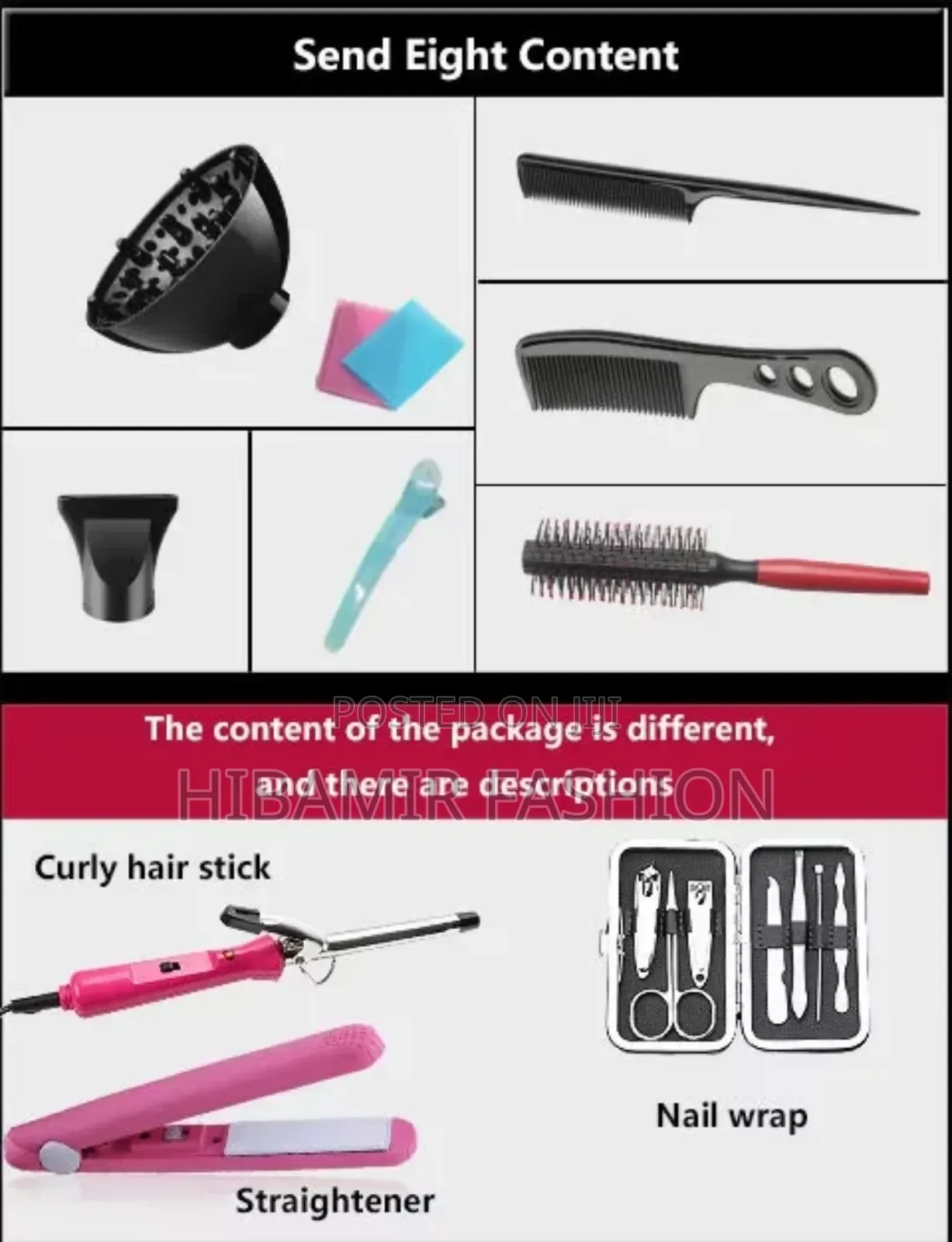 Professional Hair Dryer Set