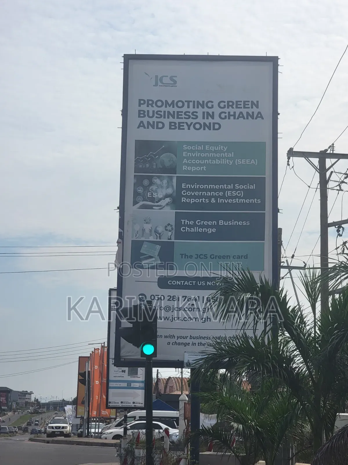 Advertisement Billboard For Rent On The New Spintex Road