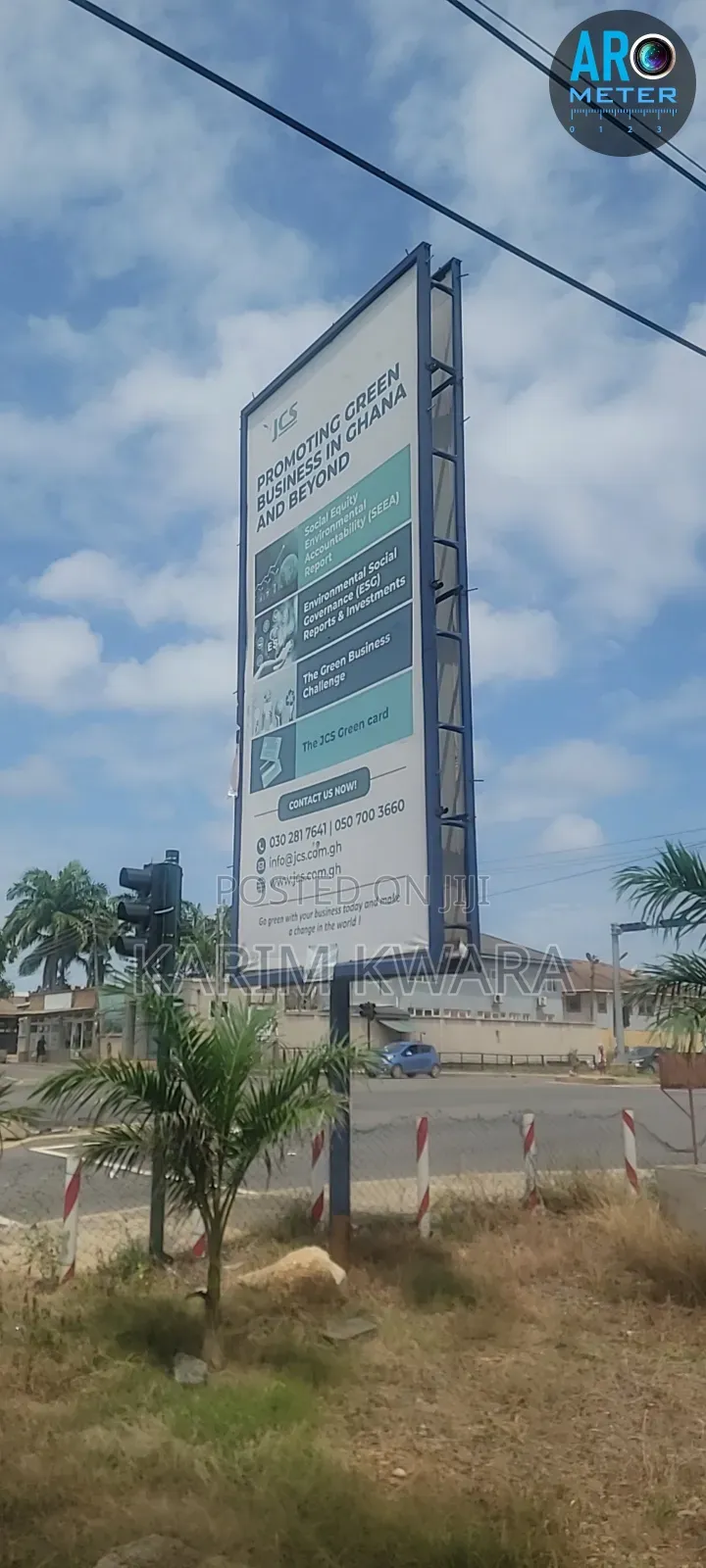 Advertisement Billboard For Rent On The New Spintex Road