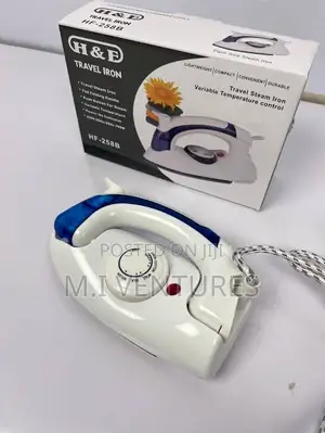 H E Portable Travel Steam Iron