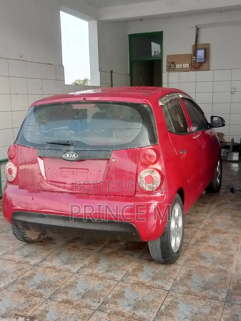 Kia Morning 2012 Red