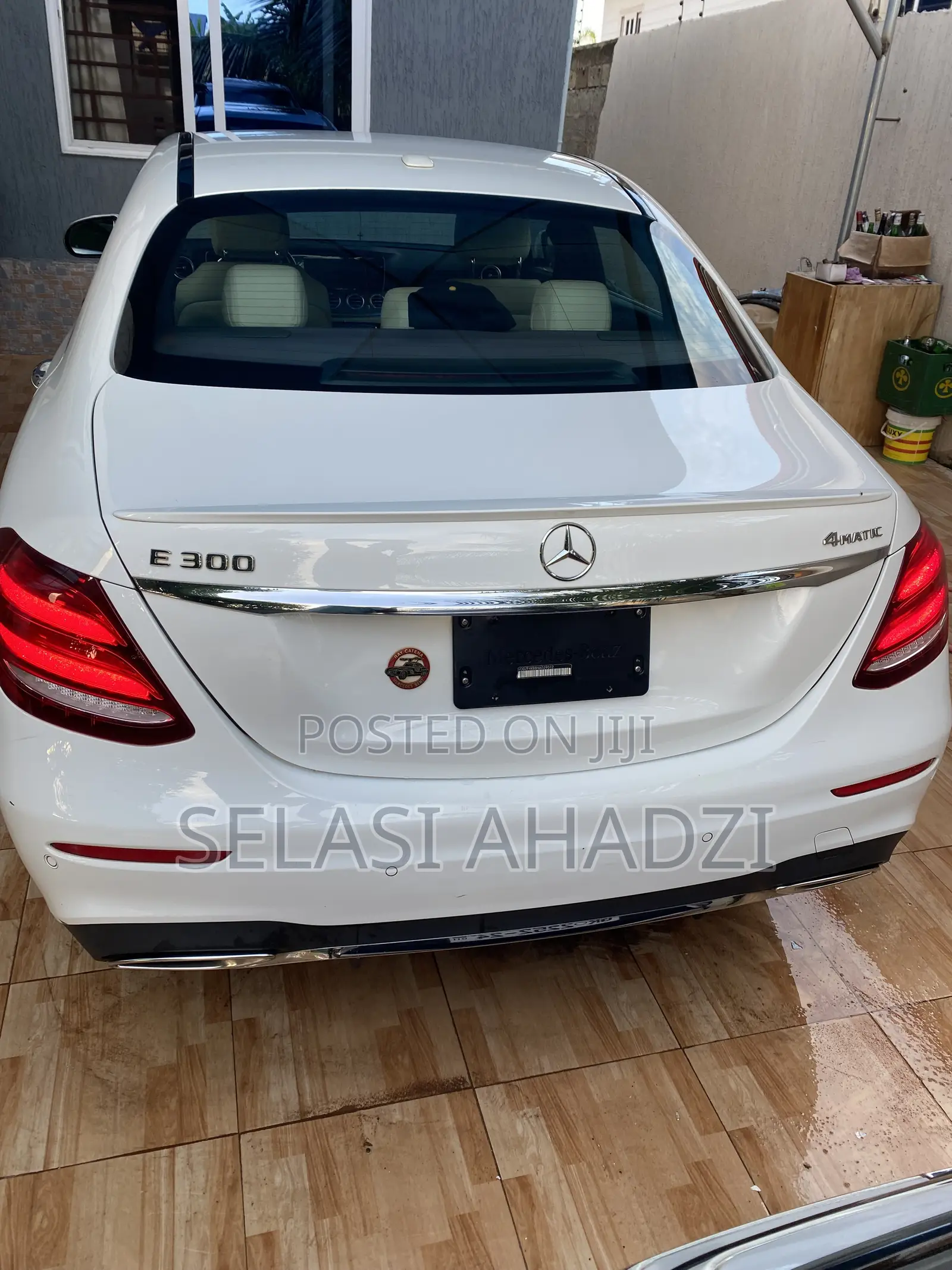 Mercedes-Benz E300 4Matic AWD Sedan (2.0L 4cyl 9A) 2017 White