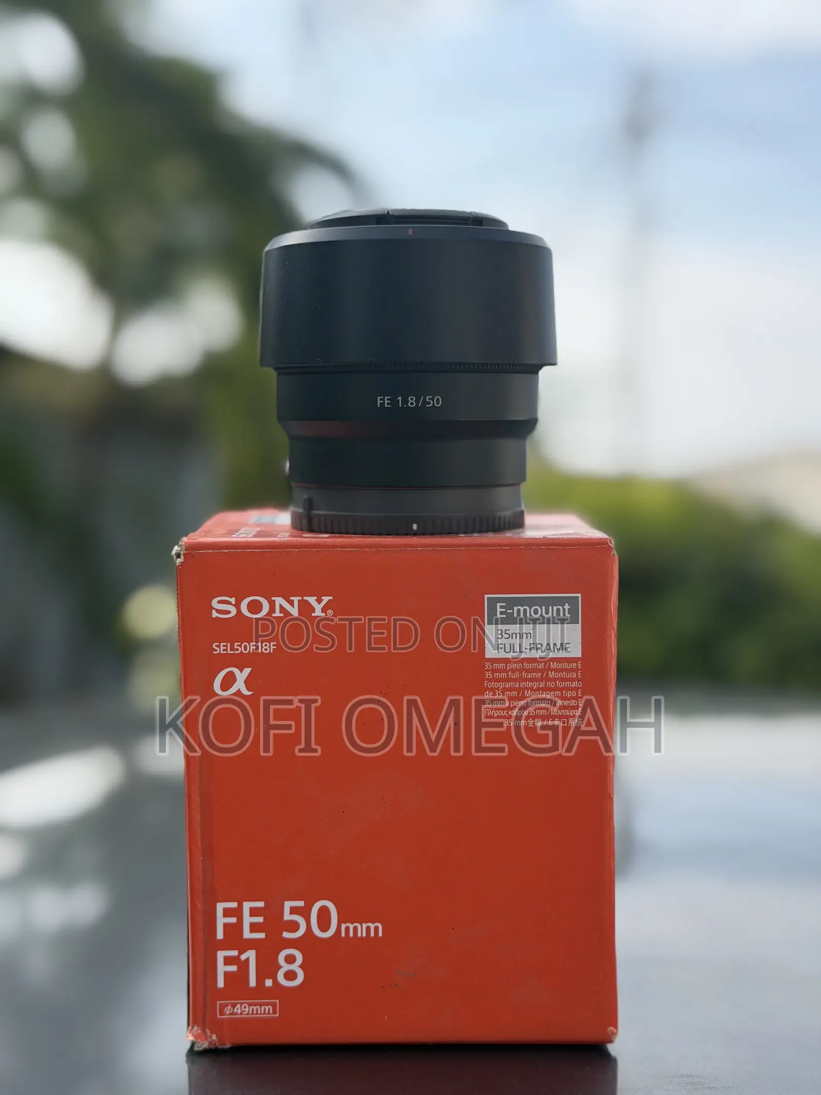 Sony E-Mount Lens 50mm