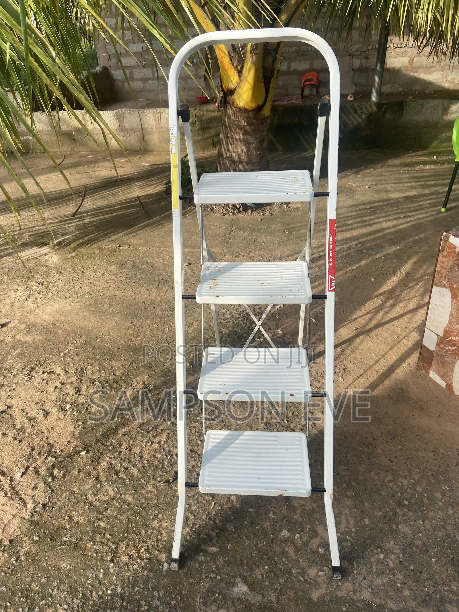 Liberti Brand Aluminum Step Ladder.