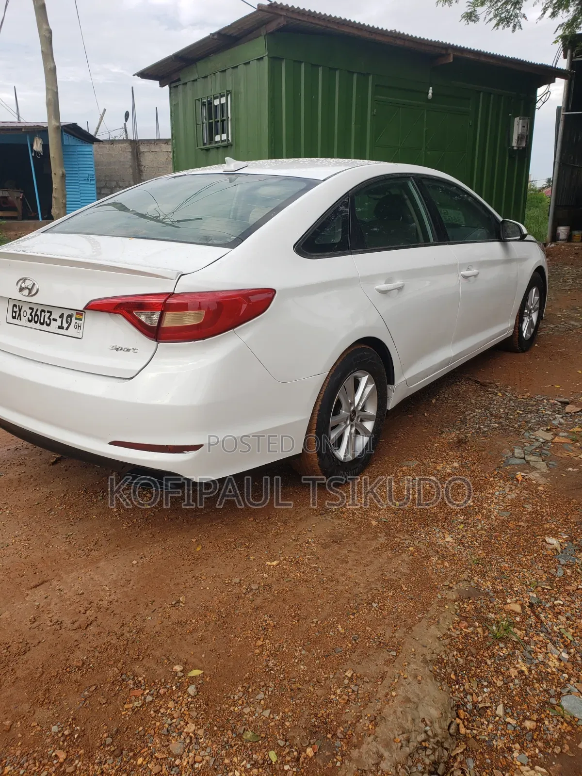 Hyundai Sonata 2015 White