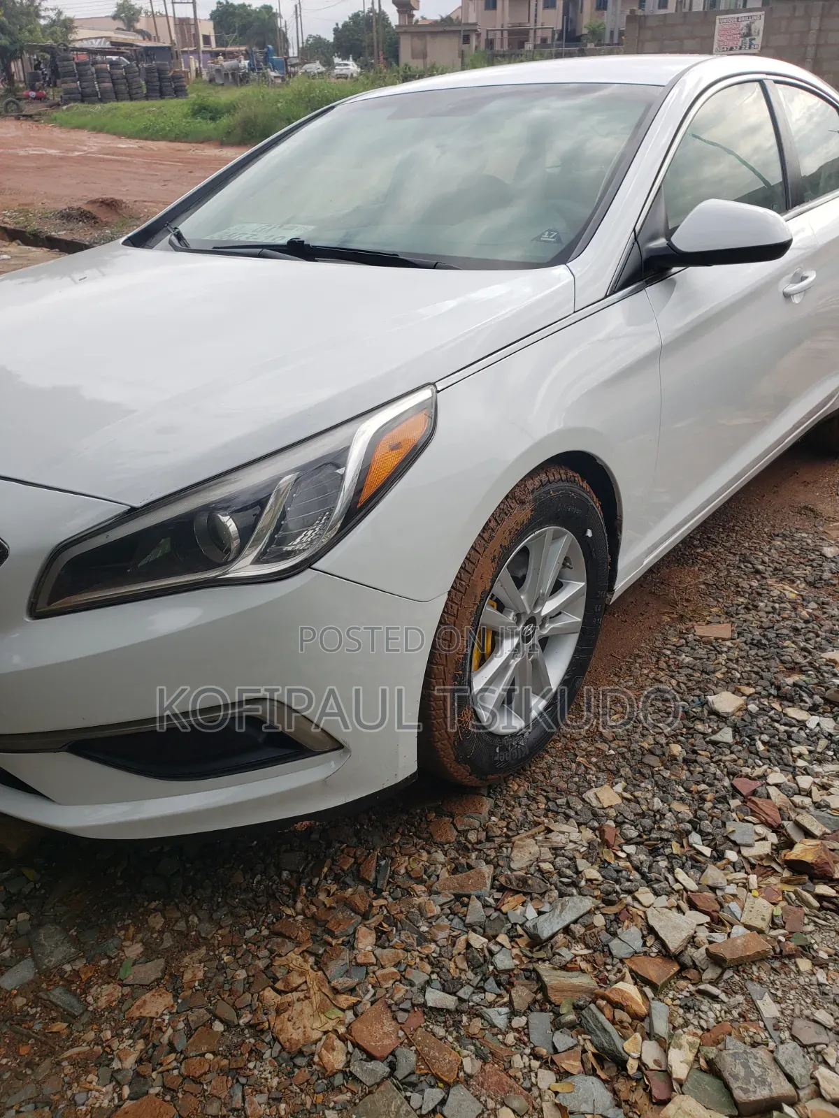 Hyundai Sonata 2015 White