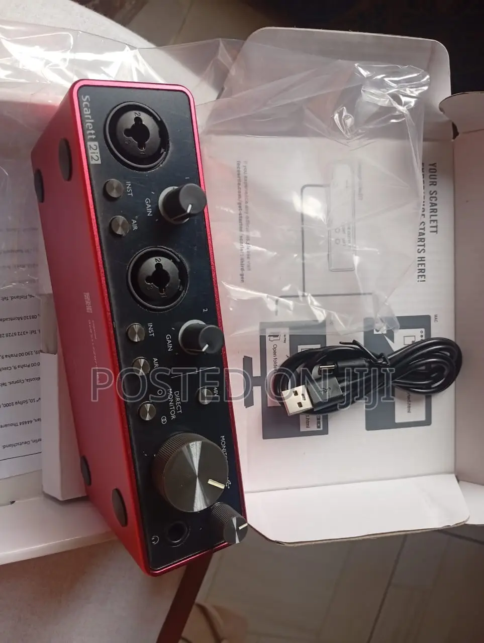 Original 2i2 Focusrite 3rd Gen (Accra and Kumasi)