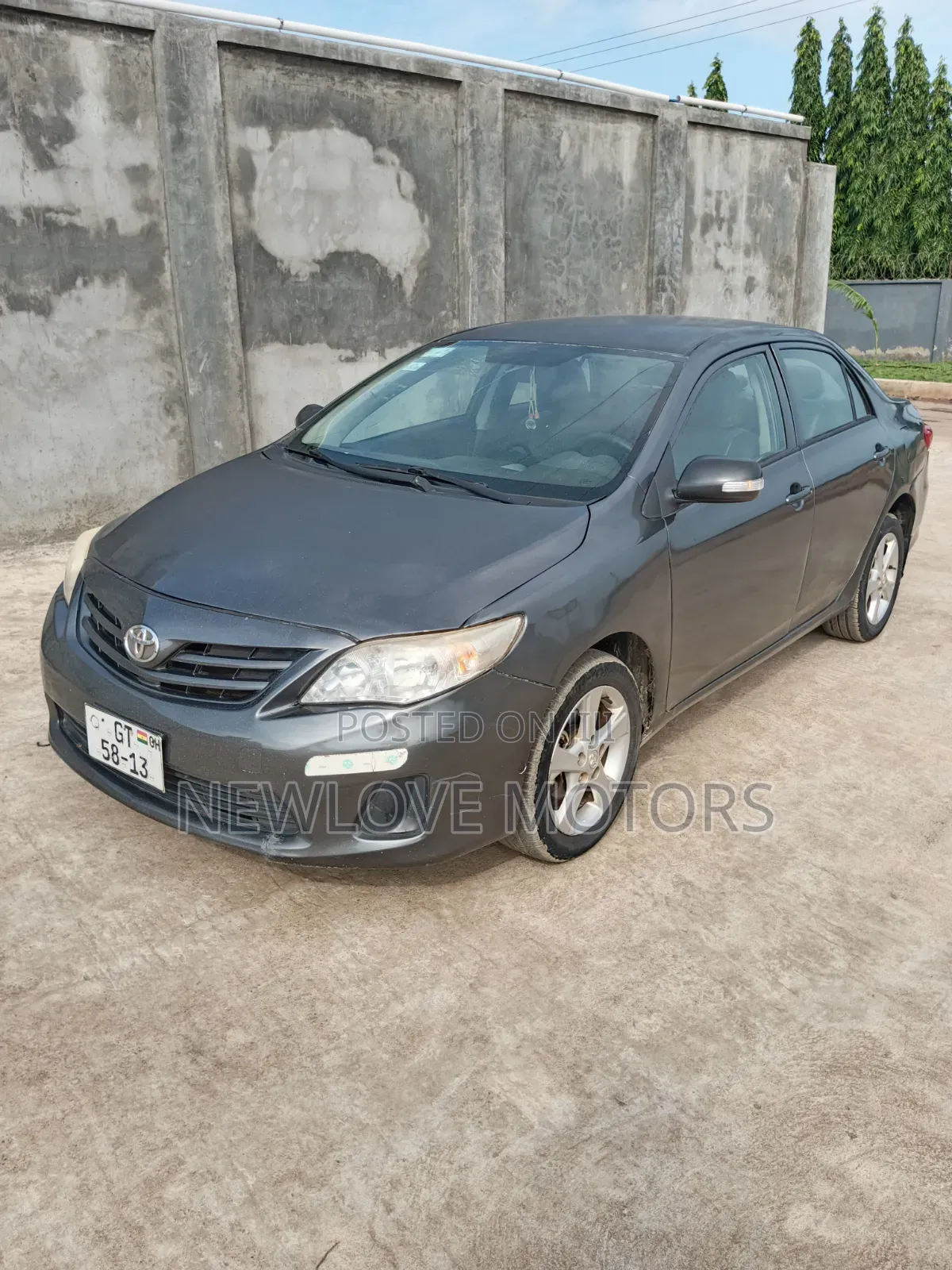 Toyota Corolla 2013 Gray