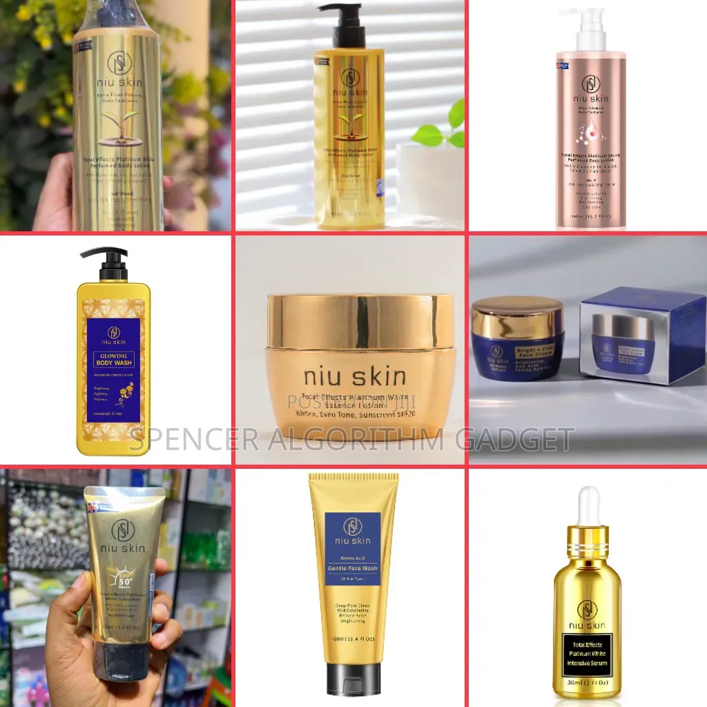 Niu Skin Glowing Face Cream/ Serum/ Sunscreen/Body Wash/Lotion