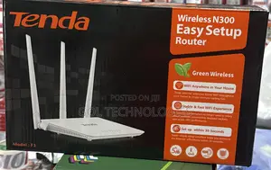 Tenda Wireless N300 Easy Setup Router F3