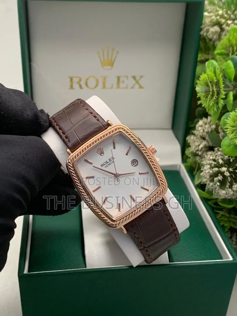 New Rolex Leather Watch Design