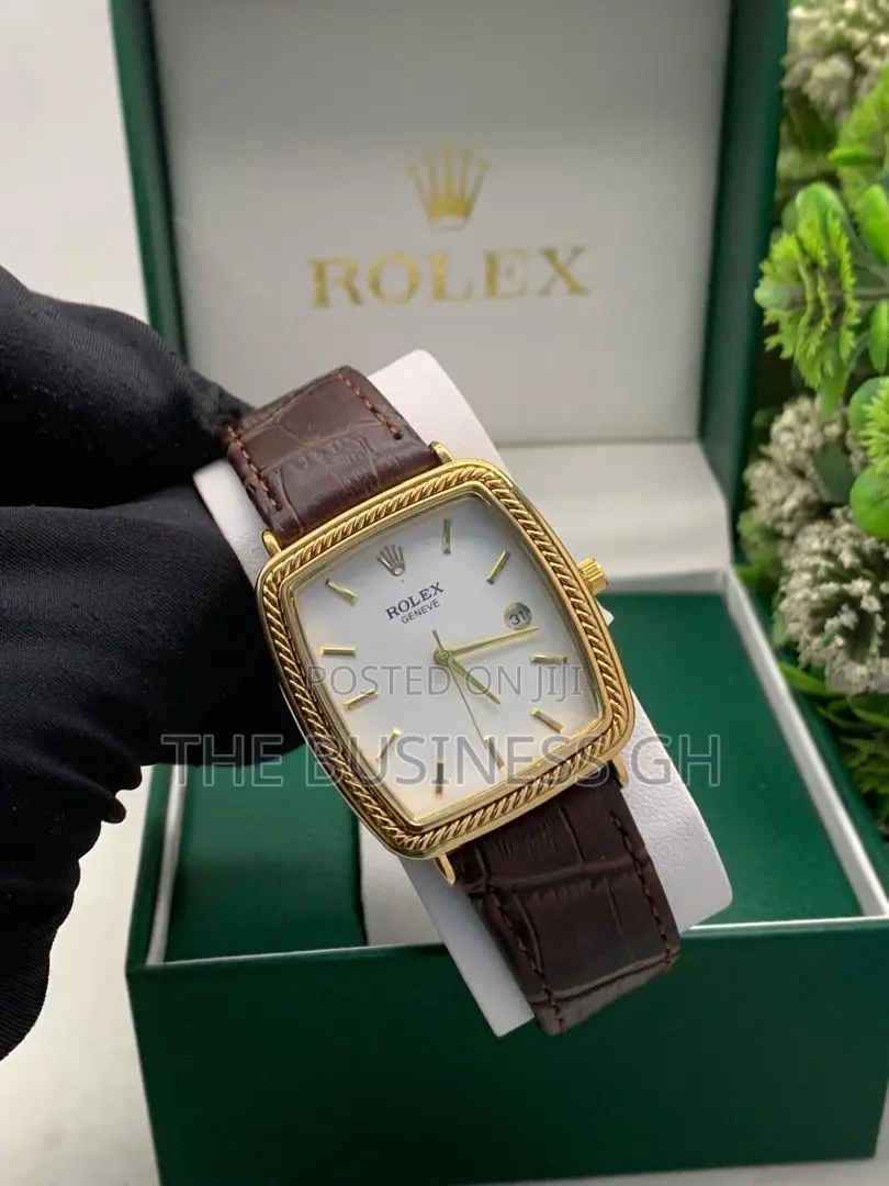 New Rolex Leather Watch Design