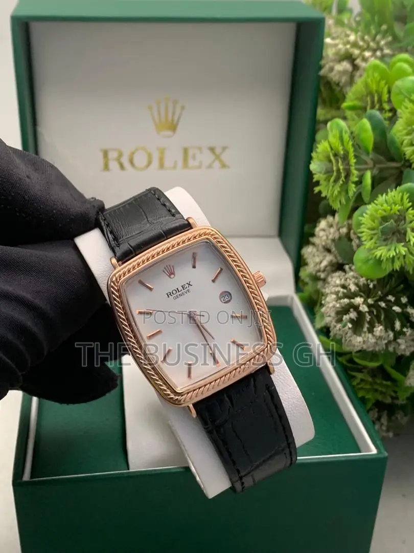 New Rolex Leather Watch Design