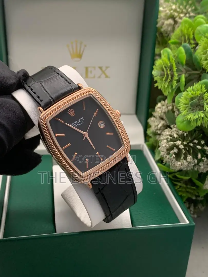New Rolex Leather Watch Design
