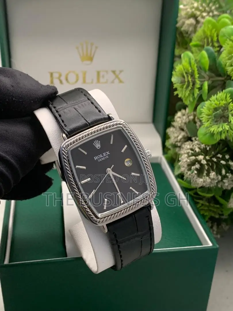 New Rolex Leather Watch Design