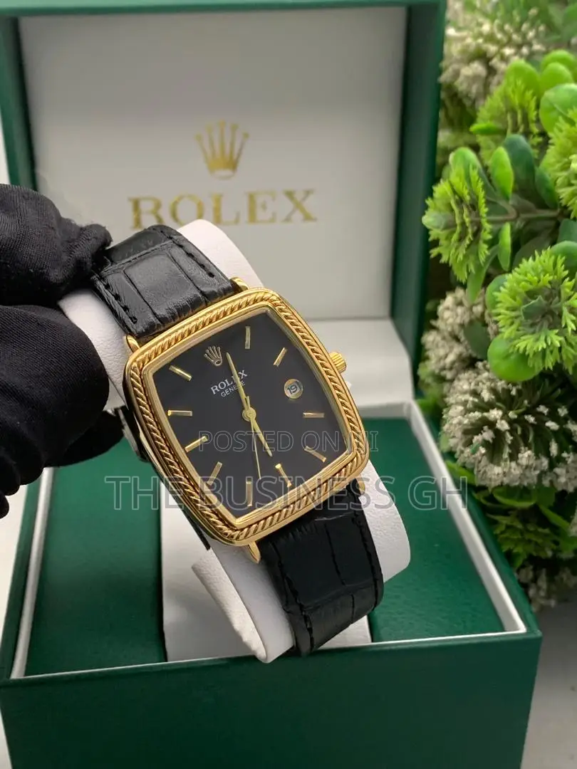 New Rolex Leather Watch Design