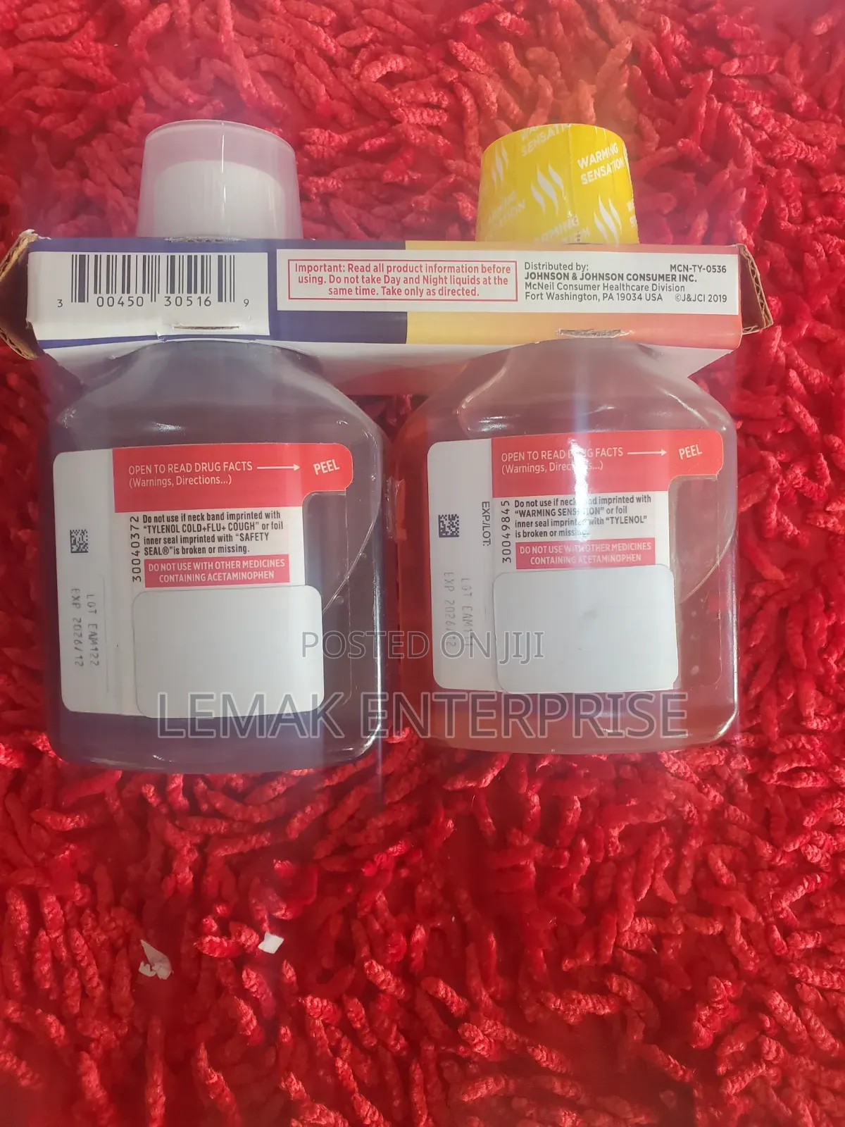 Tylenor Code+Flu Severe/Tylenol Cold+Flu+Cough 240ml