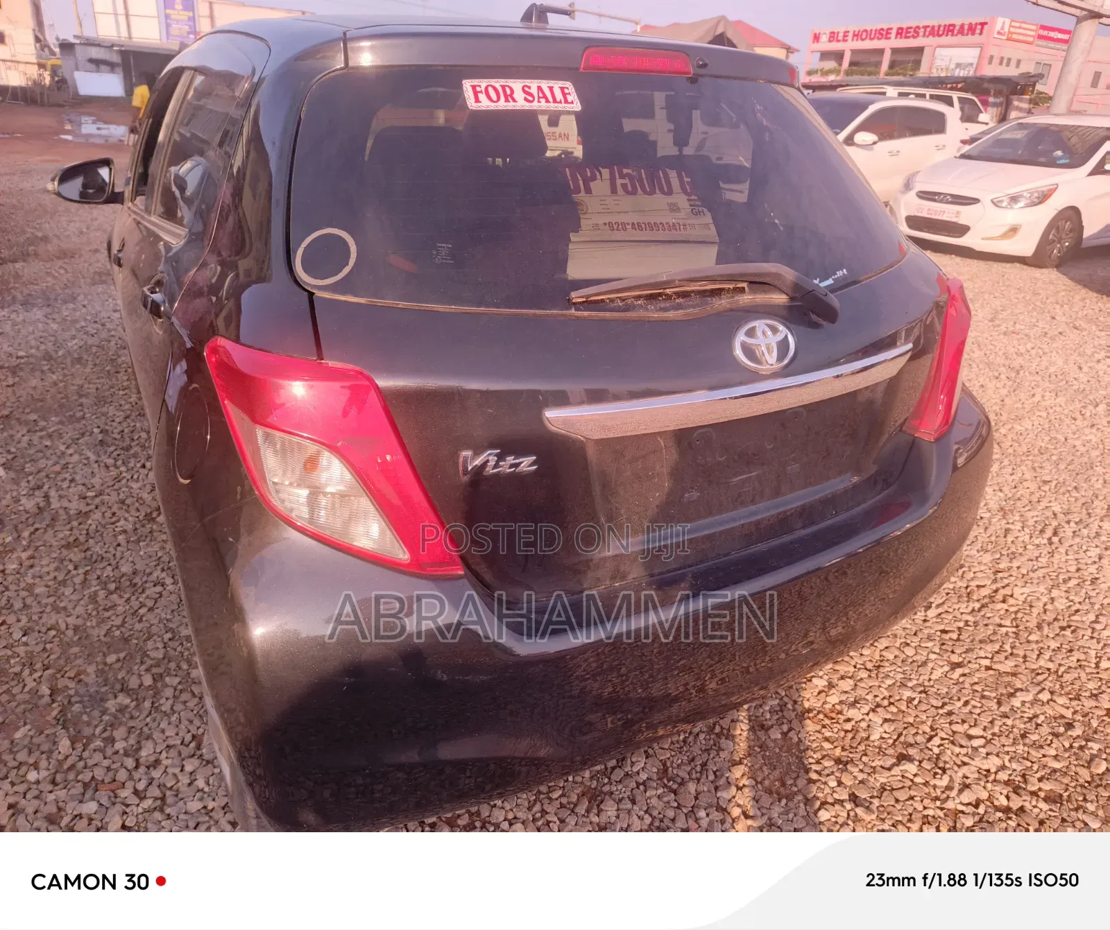 Toyota Vitz 2014 Black