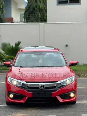 Honda Civic EX 4dr Sedan (2.0L 4cyl) 2017 Red